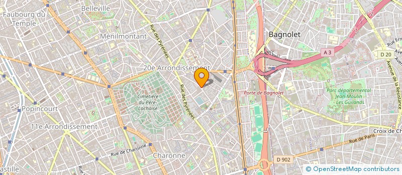 localisation de l'entreprise MADAME AGNES DOMERCQ  PARIS