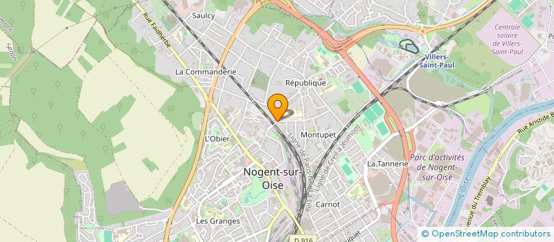 localisation de l'entreprise MADAME AGNES DOOH à NOGENT-SUR-OISE