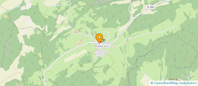 localisation de l'entreprise MADAME AGNES DRUOT à MALBRANS