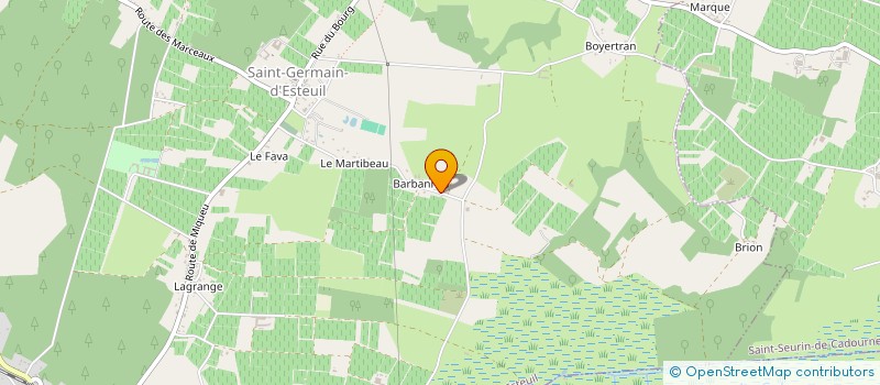 localisation de l'entreprise MADAME AGNES DUBARRY DE LASSALE  SAINT-GERMAIN-D'ESTEUIL