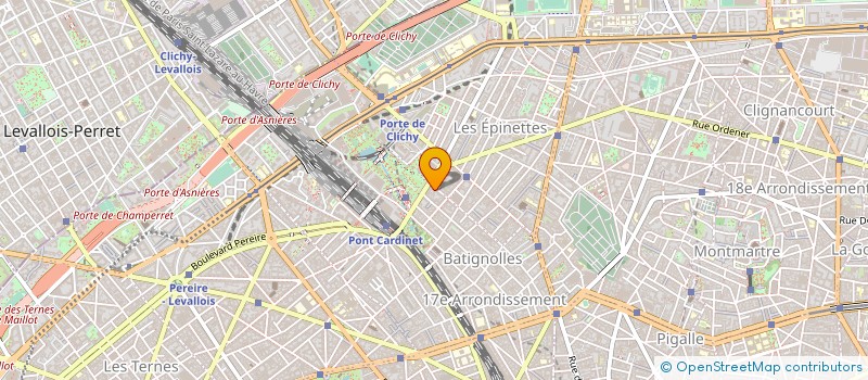 localisation de l'entreprise MADAME AGNES DUBOIS à PARIS