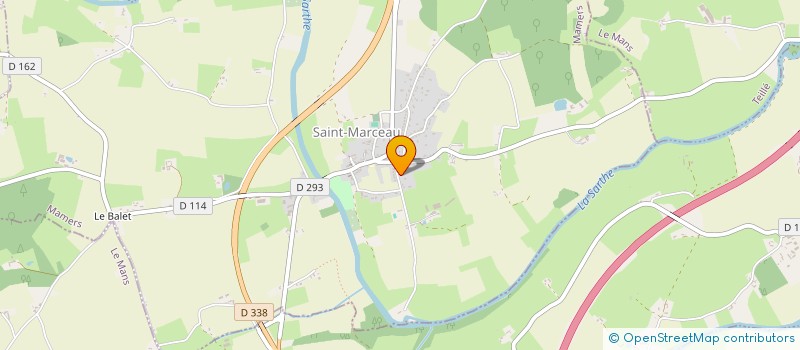 localisation de l'entreprise MADAME AGNES DUBOIS  SAINT-MARCEAU