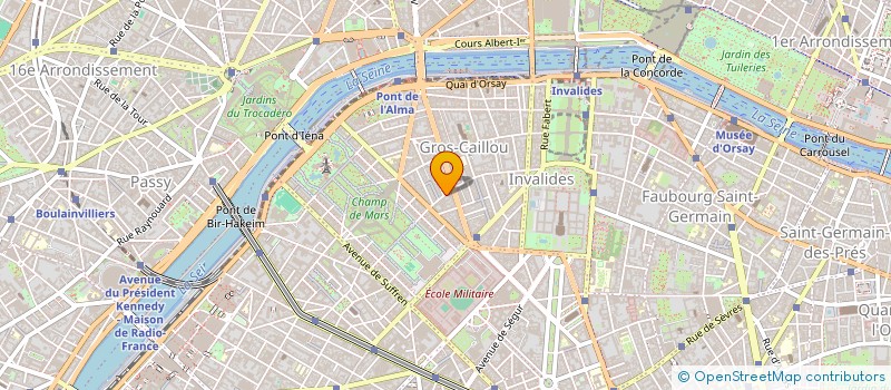 localisation de l'entreprise MADAME AGNES DUMORTIER  PARIS