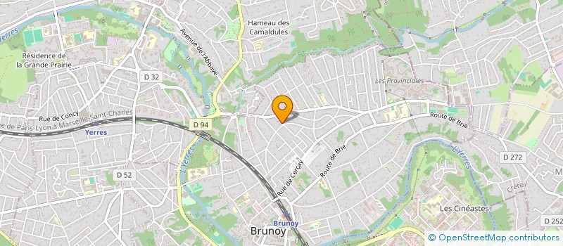 localisation de l'entreprise MADAME AGNES EBRARD à BRUNOY