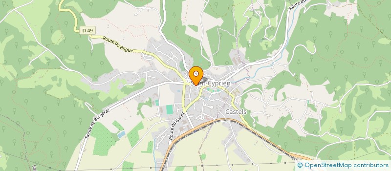 localisation de l'entreprise MADAME AGNES ESPEISSE  SOUILLAC