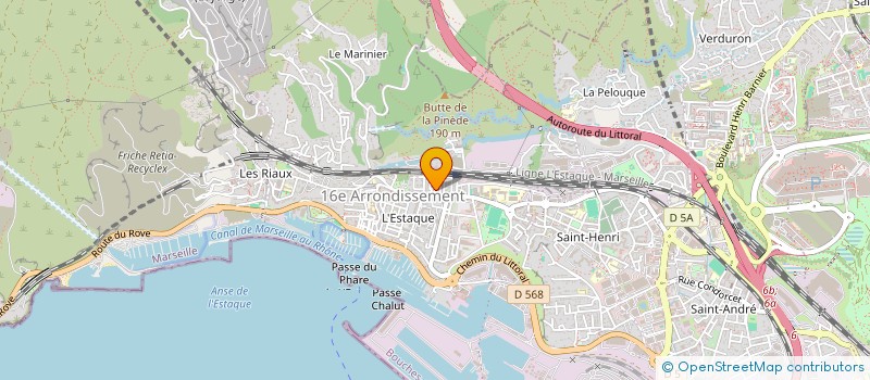 localisation de l'entreprise MADAME AGNES ESPINOZA  MARSEILLE
