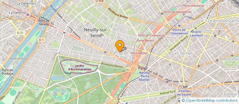 localisation de l'entreprise MADAME AGNES EUDIER à NEUILLY-SUR-SEINE