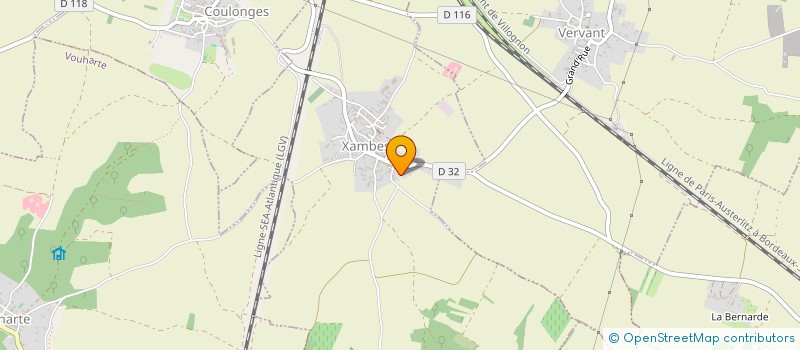localisation de l'entreprise MADAME AGNES EVIN à COULONGES