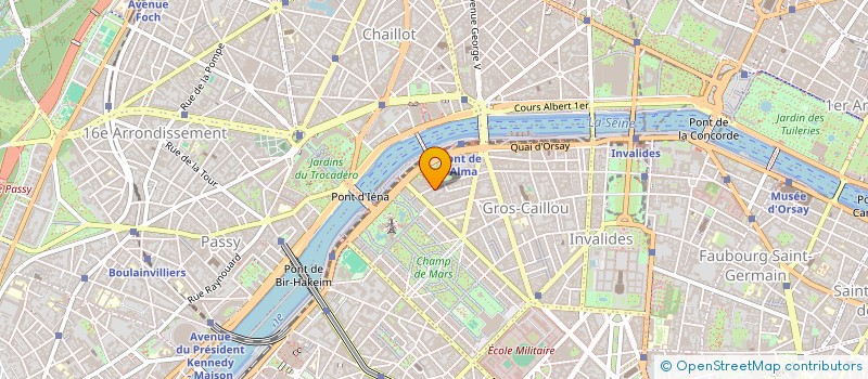 localisation de l'entreprise MADAME AGNES EVREN à PARIS