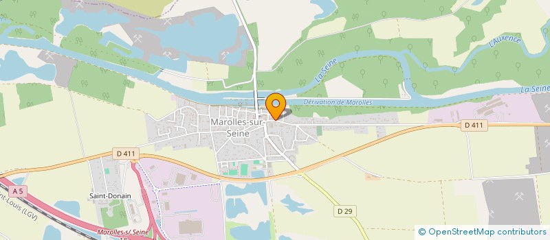 localisation de l'entreprise MADAME AGNES FEDERINI  VILLE-SAINT-JACQUES