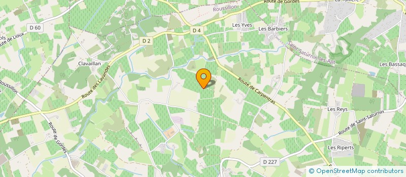 localisation de l'entreprise MADAME AGNES FERRERO  ROUSSILLON