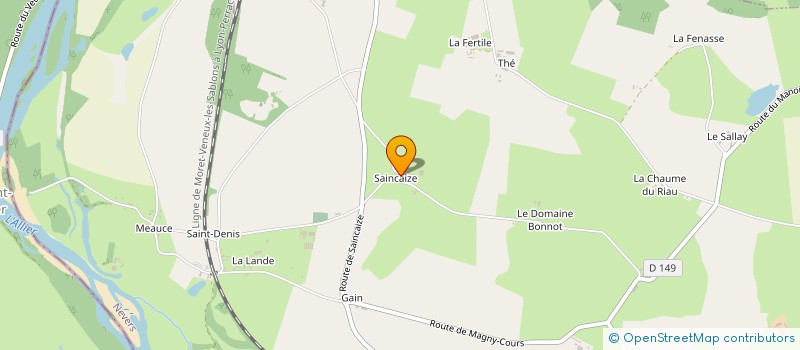 localisation de l'entreprise MADAME AGNES FITY à SAINCAIZE-MEAUCE