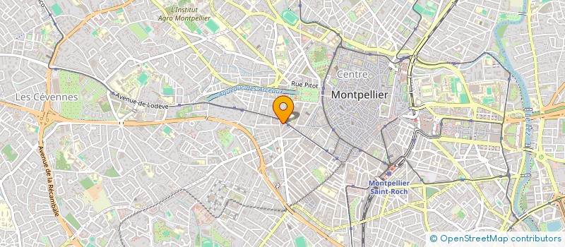 localisation de l'entreprise MADAME AGNES FORNELLS à MONTPELLIER