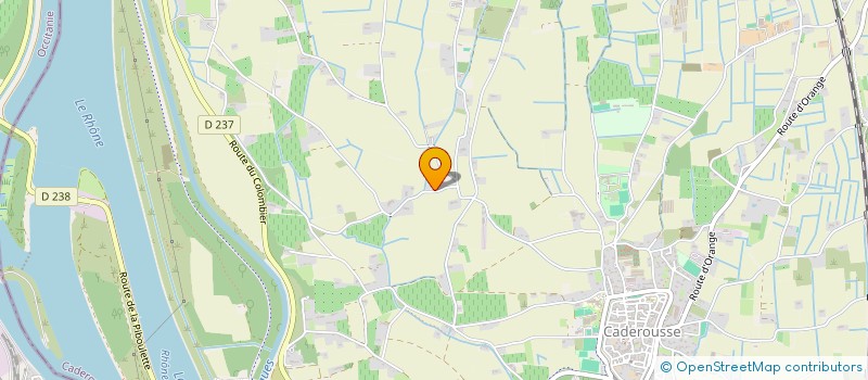 localisation de l'entreprise MADAME AGNES FRAISSE  CADEROUSSE