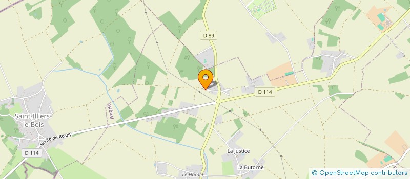 localisation de l'entreprise MADAME AGNES FRANCOISE DENI RAOULT à BREVAL