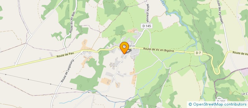 localisation de l'entreprise MADAME AGNES FRIMON  BALEIX