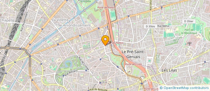 localisation de l'entreprise MADAME AGNES GAUDIN  PARIS