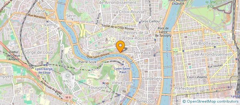 localisation de l'entreprise MADAME AGNES GERMANAUD  LYON