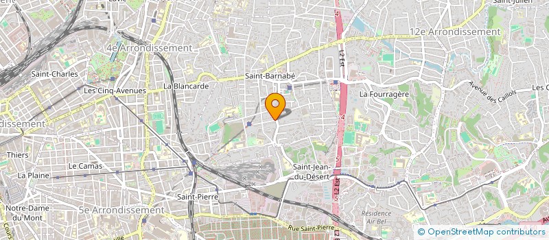 localisation de l'entreprise MADAME AGNES GIAI-CHECA  MARSEILLE