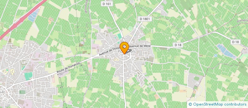 localisation de l'entreprise MADAME AGNES GILLAN  POMEROLS