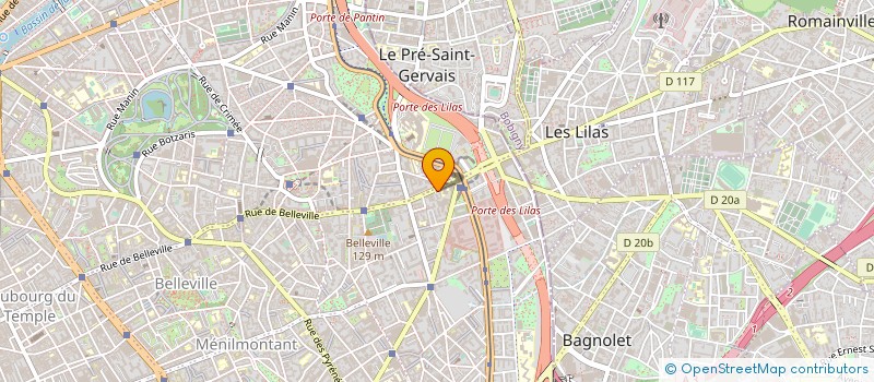 localisation de l'entreprise MADAME AGNES GILLIER  PARIS