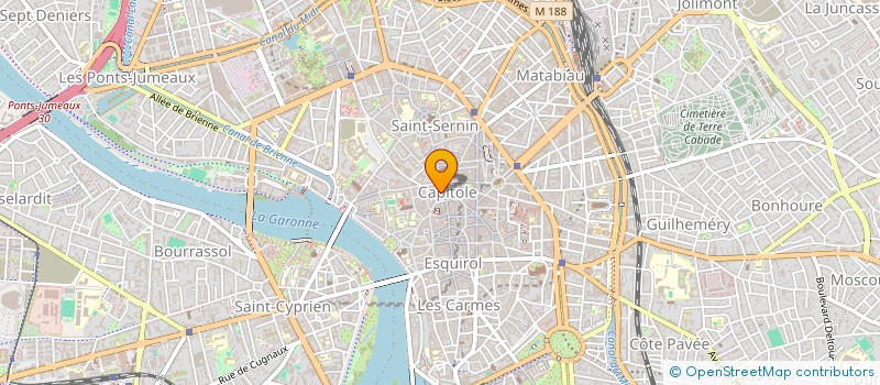 localisation de l'entreprise MADAME AGNES GIMENEZ à TOULOUSE