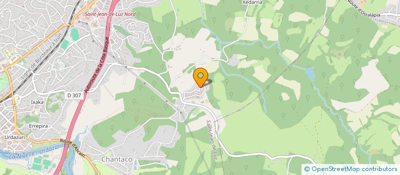 localisation de l'entreprise MADAME AGNES GIRENT à SAINT-JEAN-DE-LUZ