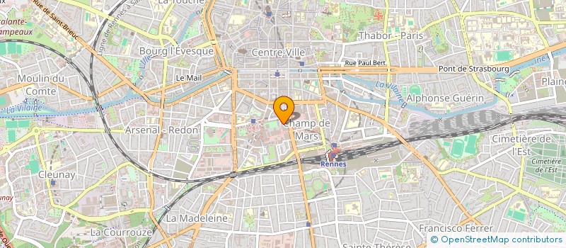 localisation de l'entreprise MADAME AGNES GOAZIOU  RENNES