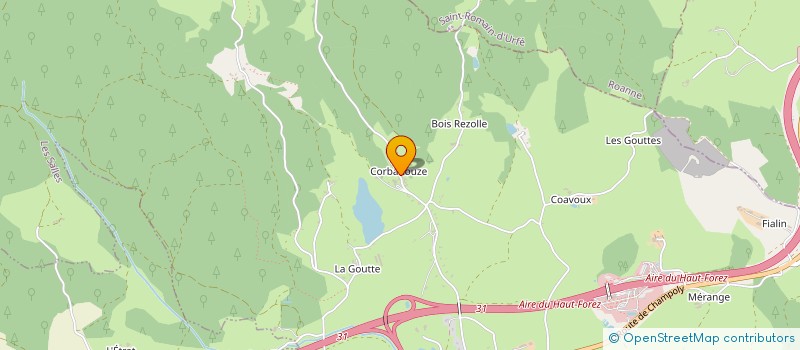 localisation de l'entreprise MADAME AGNES GODARD  LES SALLES