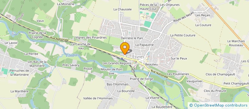 localisation de l'entreprise MADAME AGNES GOESLIER à ESVRES