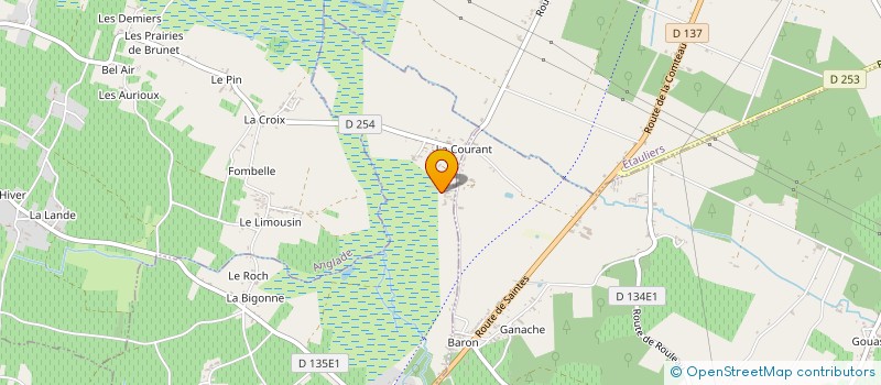 localisation de l'entreprise MADAME AGNES GOMEZ  EYRANS