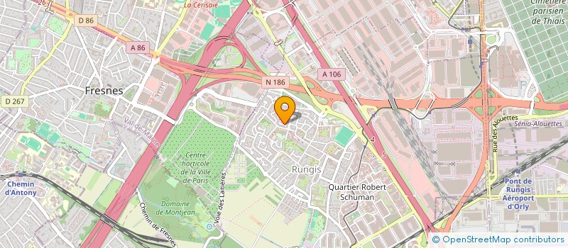 localisation de l'entreprise MADAME AGNES GONTIER  RUNGIS