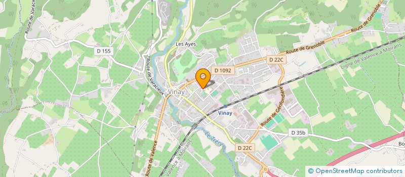 localisation de l'entreprise MADAME AGNES GOUNON à VINAY