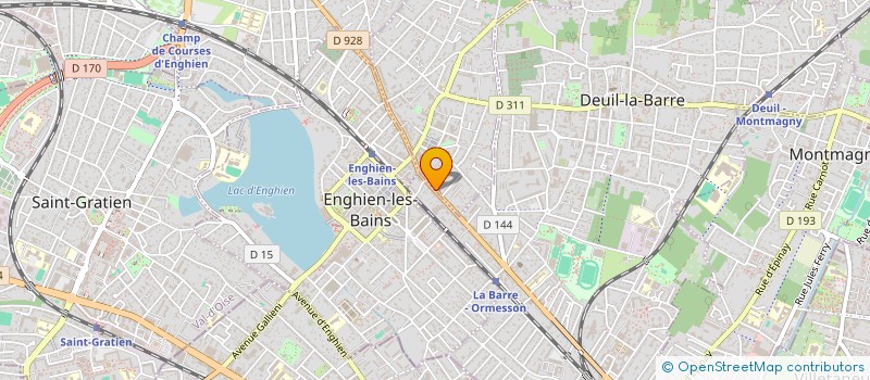 localisation de l'entreprise MADAME AGNES GRAS  MONTMORENCY