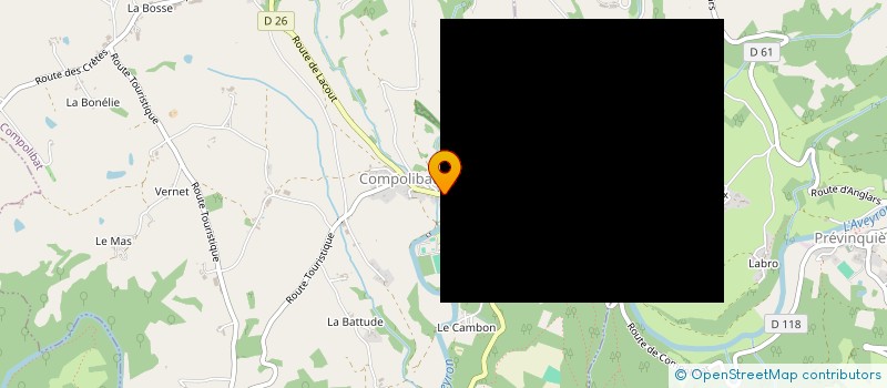 localisation de l'entreprise MADAME AGNES GUEDARD  COMPOLIBAT