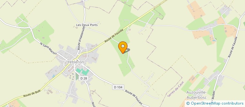 localisation de l'entreprise MADAME AGNES GUENET  YEBLERON