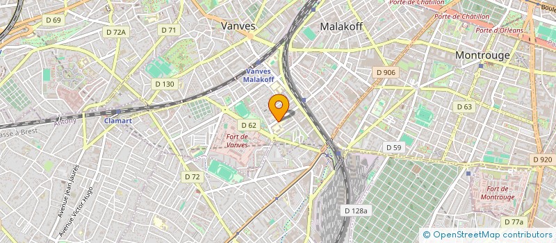 localisation de l'entreprise MADAME AGNES GUILLOTEAU à MALAKOFF