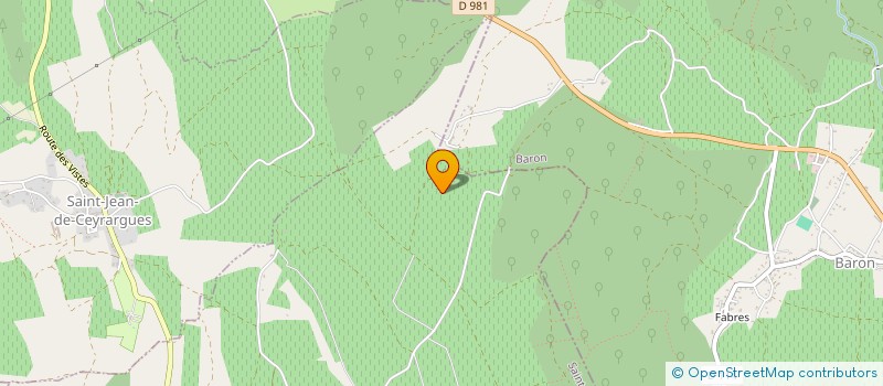 localisation de l'entreprise MADAME AGNES GUIRAUD  ST-MAURICE-DE-CAZEVIEILLE