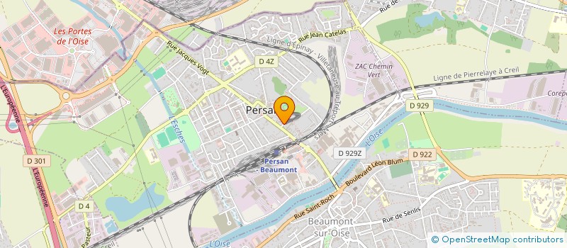 localisation de l'entreprise MADAME AGNES HADDAR  PERSAN