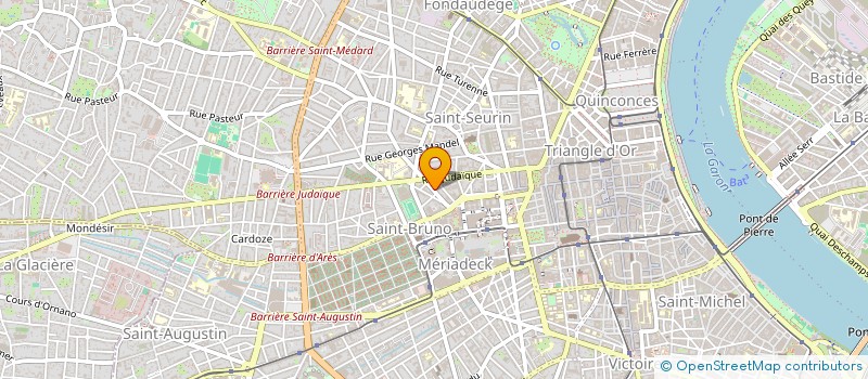 localisation de l'entreprise MADAME AGNES HAIRABEDIAN  BORDEAUX