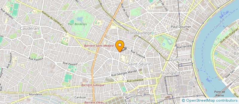 localisation de l'entreprise MADAME AGNES HANNS à BORDEAUX