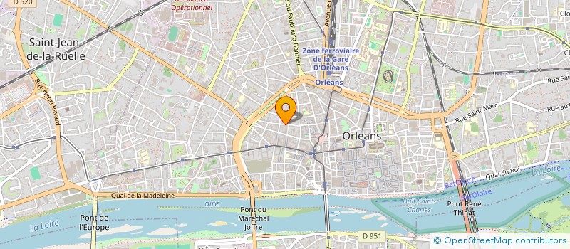 localisation de l'entreprise MADAME AGNES HAPPE à ORLEANS