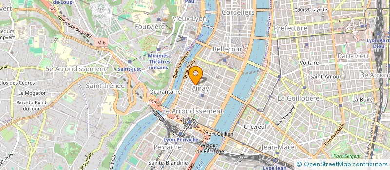 localisation de l'entreprise MADAME AGNES HAUTIN  LYON