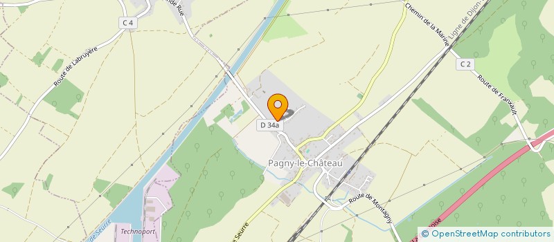 localisation de l'entreprise MADAME AGNES HAVARD  PAGNY-LE-CHATEAU