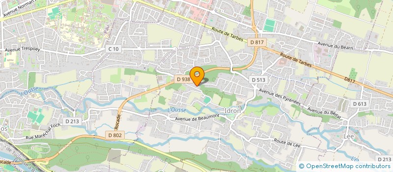 localisation de l'entreprise MADAME AGNES HERON  IDRON