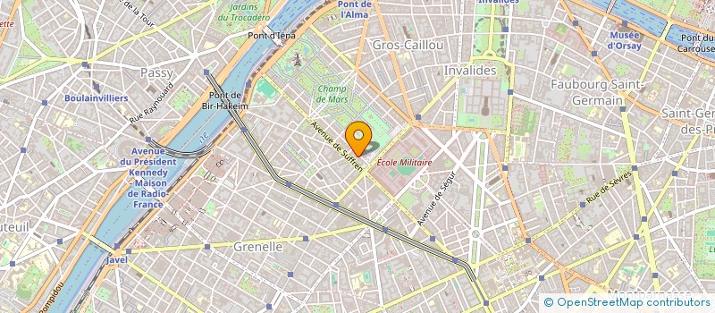 localisation de l'entreprise MADAME AGNES HOLLARD - GRUNELIUS  PARIS