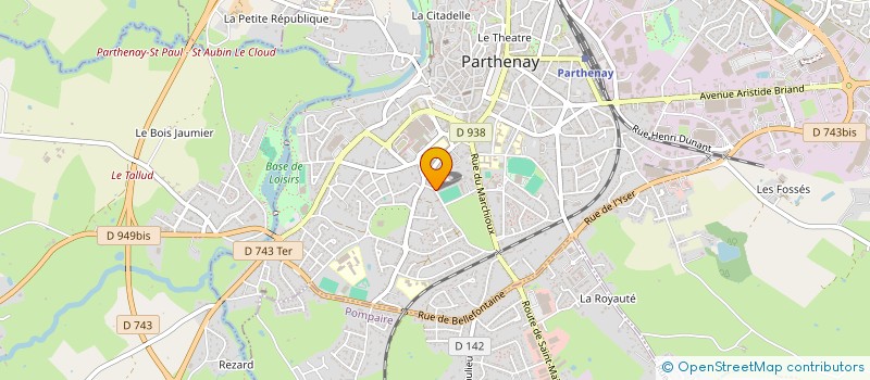 localisation de l'entreprise MADAME AGNES IENNY  VASLES