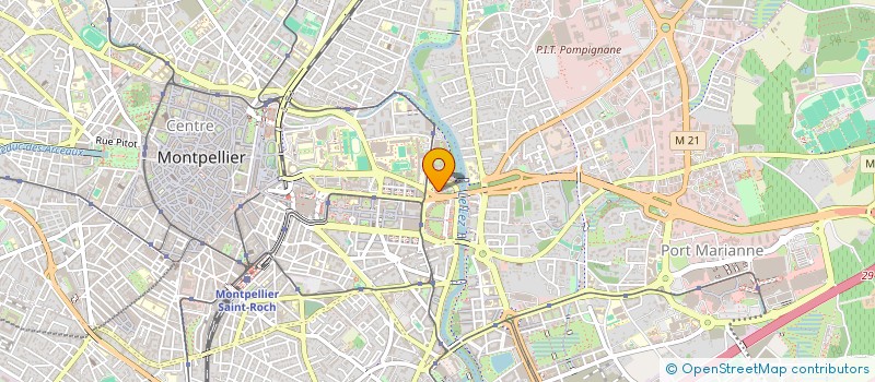localisation de l'entreprise MADAME AGNES IGLESIAS à MONTPELLIER