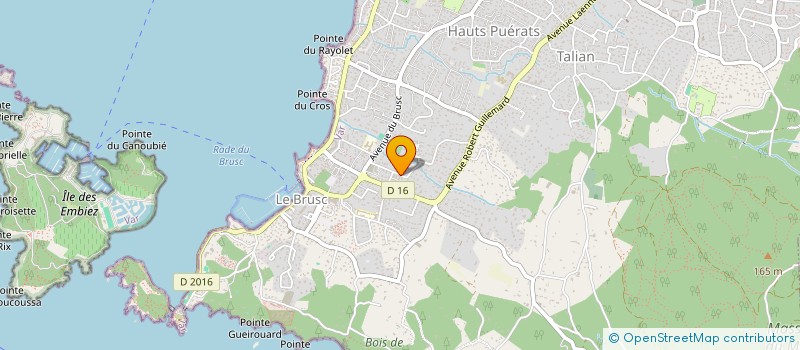 localisation de l'entreprise MADAME AGNES ISABELLE PRUNEL à SIX-FOURS-LES-PLAGES