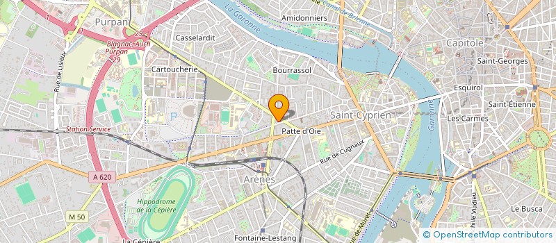 localisation de l'entreprise MADAME AGNES ITHURRIA à TOULOUSE